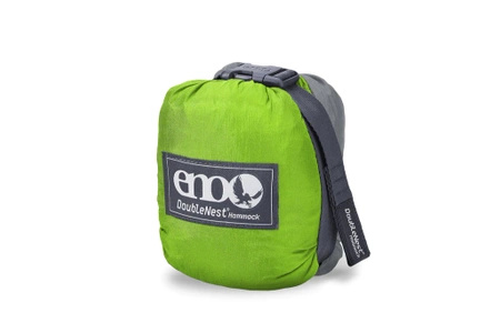 ENO DoubleNest hiking hammock - Chartreuse/Grey