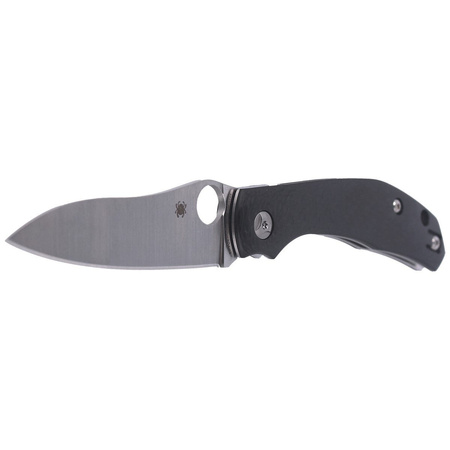 Spyderco Carbon Fiber Plain Folding Knife (C241CFP)