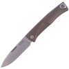 LionSteel Thrill Titanium Bronze / Satin Blade Folding Knife (TL BR)