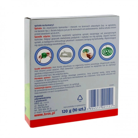 Bros - Spiral for mosquitoes 10 pcs