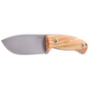 LionSteel Bushcraft Olive Wood knife, Satin Blade M390 (M2M UL)