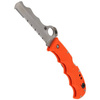 Spyderco Assist Lightweight Orange Combination Folding Knife (C79PSOR)