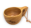 Aurora Borealis - Wooden Kuksa Mug - Moose