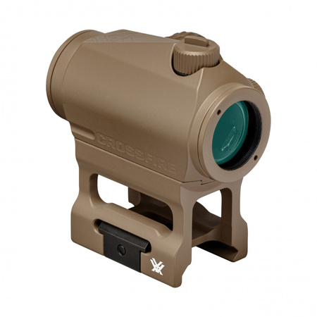 Vortex Crossfire Green Dot Tan collimator