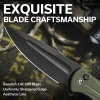 Civivi Incindie OD Green G10 Folding Knife, Black Stonewashed (C23053-2)