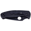 Spyderco Persistence Lightweight Black Blade Plain Folding Knife (C136PBBK)