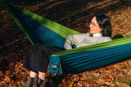 ENO SingleNest hiking hammock - Marine/Cedar