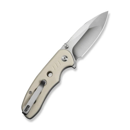 Civivi Triptych Ivory G10 Folding Knife, Satin 14C28N (C23085B-2)