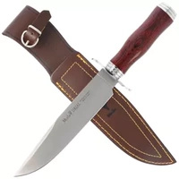 Muela Urial-19CO Cocobolo Wood knife, Satin X50CrMoV15