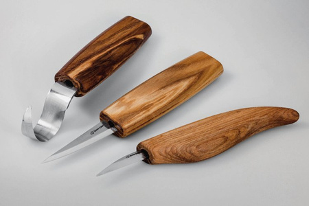 Carving Knife Set - BeaverCraft S17 - Extended Spoon and Whittle Knife Set