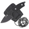 Herbertz Solingen Neck Knife Black G10, Stonewash (55041)