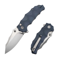 Civivi Natterjack Folding Knife Neutral Blue G10, Satin 14C28N (C24028-2)