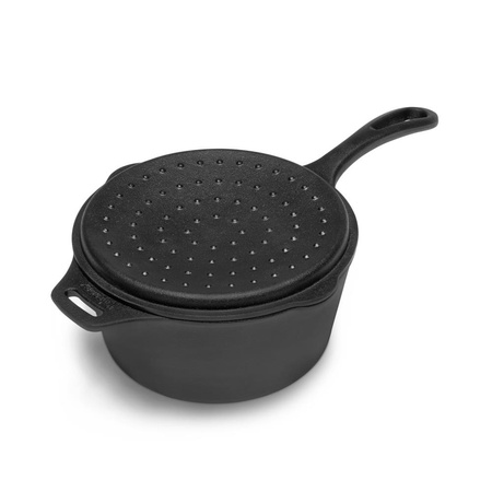 Petromax Cast-Iron Saucepan KR2- cast iron saucepan with lid