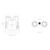 Hawke Endurance ED 12x50 binoculars black