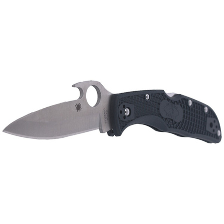 Spyderco Endela FRN Black Emerson Opener Plain Folding Knife (C243PGYW)