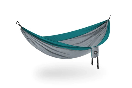 ENO SingleNest hiking hammock - Grey/Seafoam