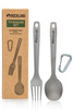 Rockland - Essentials - Titanium Cutlery Set - Titanium Set