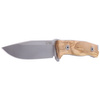 LionSteel G10 Canvas Olive Woods knife, Satin Blade (M5 UL)