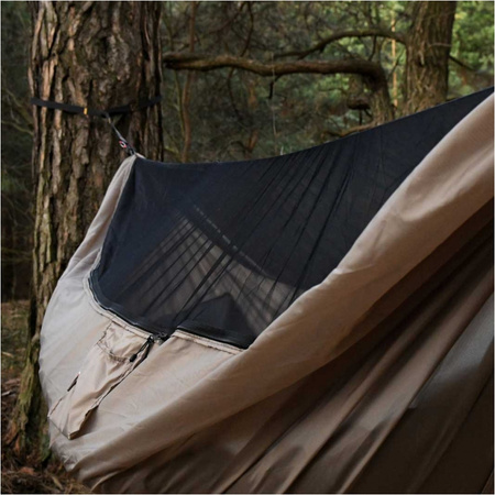 TigerWood - Dragonfly V2 Long hammock with mosquito net - desert