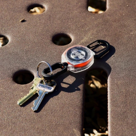 Key-Bak - Key-Connect Clear Retractor - 24" - Clear - 0KB1-0A214