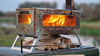 Bushmen - Fastfold Camping Stove L3W Tent Stove - Large - with three windows