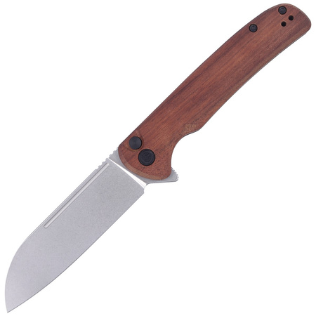 CIVIVI Chevalier Cuibourtia Wood knife, Stonewashed (C20022-3)