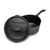 Petromax Cast-Iron Saucepan KR2- cast iron saucepan with lid