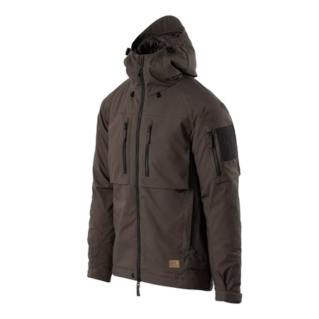 Helikon - Winter Yukon insulated jacket - DuraCanvas - Earth Brown/Black - KU-WTY-DC-0A01A
