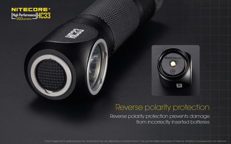 Nitecore HC33 1800 lumens headlamp flashlight