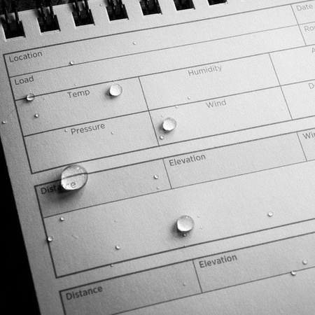 Rite in the Rain - DOPE waterproof notebook - 4 x 6" - D746 - Black