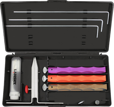 Lansky - 3-part diamond sharpening system. LK3DM