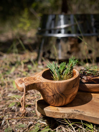 Olive wood Kuksa - Large - Petromax - handmade