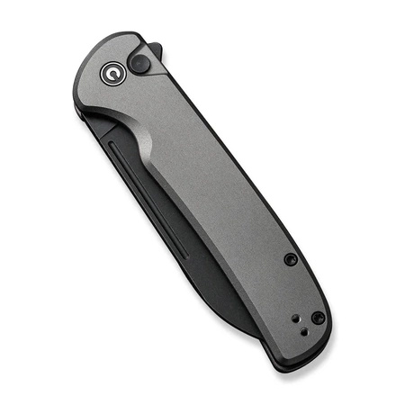 Civivi Chevalier II Gray Aluminum, Black Stonewashed 14C28N Folding Knife (C20022B-3)