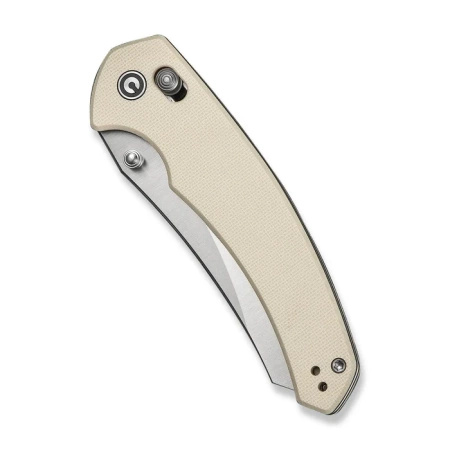 Civivi Sixgill Knife Ivory G10, Satin Nitro-V by Gavko Knives (C24050-2)