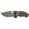 FOX New Smarty OD Green Aluminum, Stonewashed N690Co by Stefano De Lorenzii (FX-503 ALOD) knife