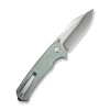 Civivi Tacticorix Gray Shredded G10 Folding Knife, Satin Nitro-V (C23055-3)
