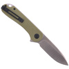 CIVIVI Elementum Flipper Knife Olive Micarta, Satin Finish (C907S)