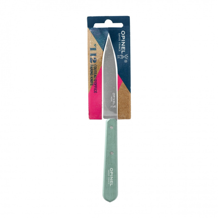 Opinel 112 Paring Knife light green