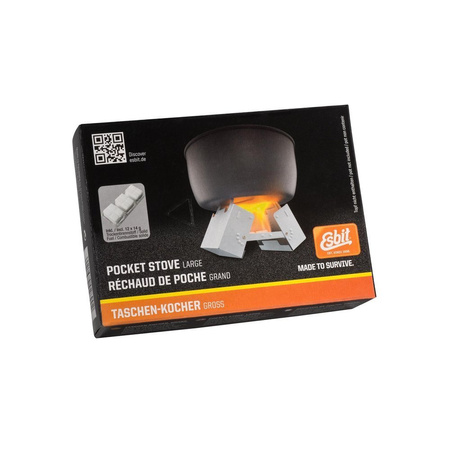 Esbit - Solid Fuel Tourist Stove - Large (12 x 14g)