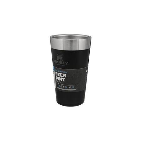 Stanley ADVENTURE 0.47L thermal beer mug - black