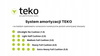 TEKO - Hiking socks - ecoHIKE 2.0 Merino LIGHT - Red