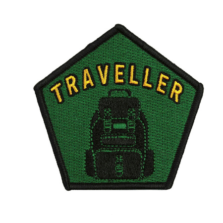 Fosco Industries - Traveler embroidered patch with Velcro