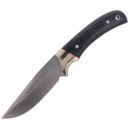 Muela Full Tang Black Micarta 110mm Hunting Knife (SETTER-11M)