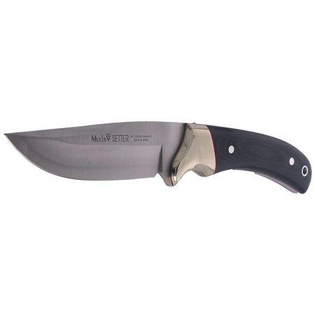 Muela Full Tang Black Micarta 110mm Hunting Knife (SETTER-11M)