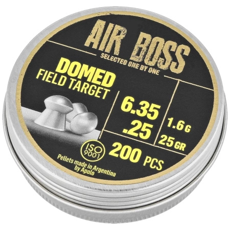 Apolo - Air Boss Domed Field Target shot 6.35 mm, 200 pcs. 1.60g/25.0gr (30206)