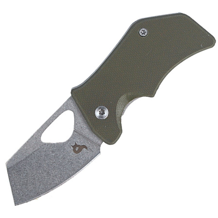 FOX Kit G10 OD Green / Stone Washed folding knife (BF-752 OD)