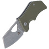 FOX Kit G10 OD Green / Stone Washed folding knife (BF-752 OD)