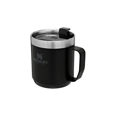 Stanley camping cup with lid - black