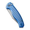 Civivi Stormhowl Bright Blue Aluminum, Satin Nitro-V Folding Knife (C23040B-2)