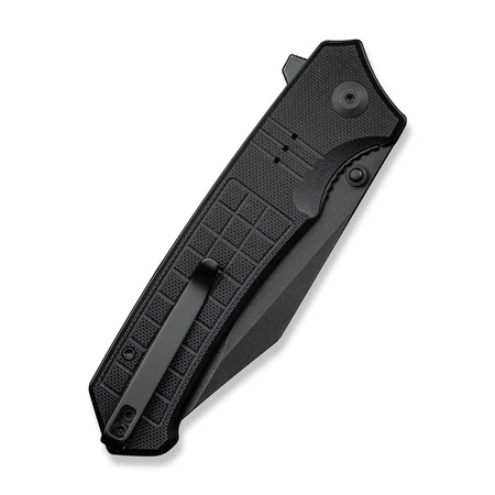 Civivi Tacticorix Black G10 Folding Knife, Black Stonewashed Nitro-V (C23055-1)